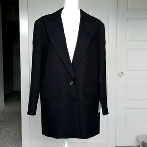Asos Design tall longline blazer.
